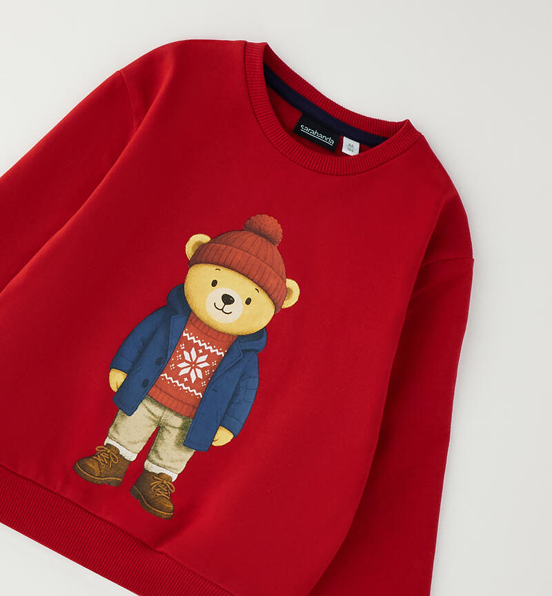 Kids' Christmas sweatshirt ROSSO-2267