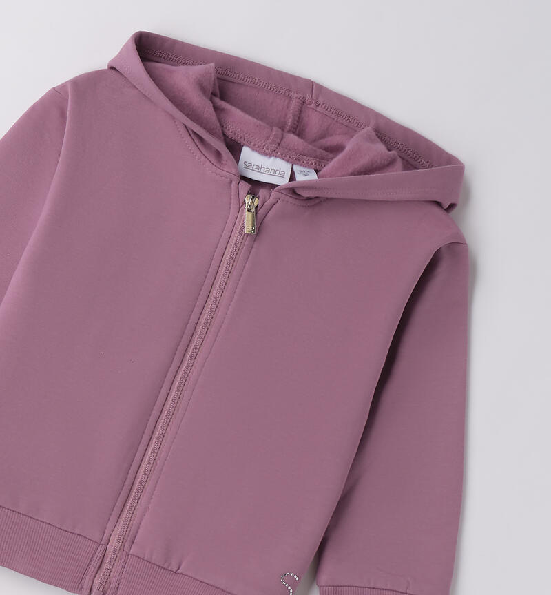 Felpa per bambina VERY GRAPE-3113