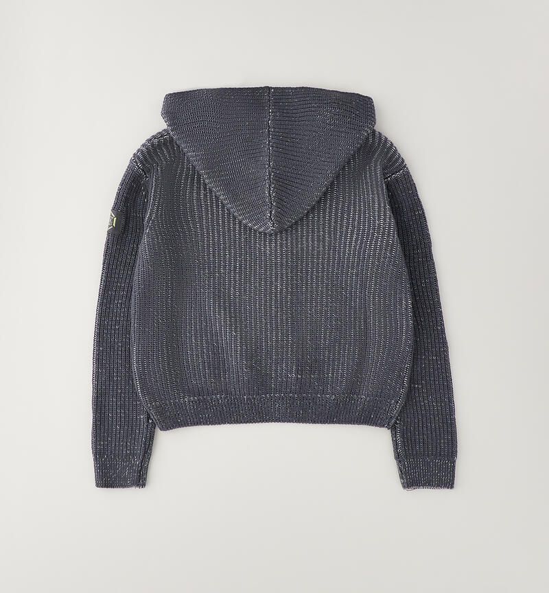 Felpa per bambino GRIGIO SCURO-0564