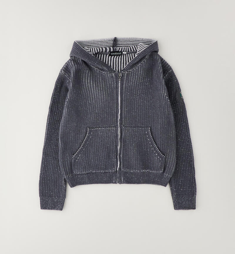Felpa per bambino GRIGIO SCURO-0564