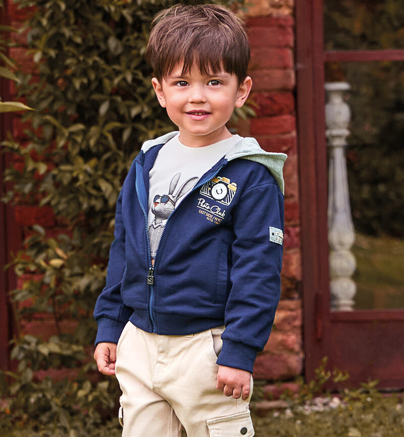 Felpa per bambino NAVY-3854