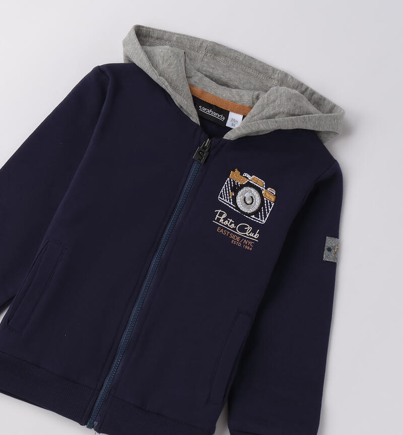 Sweatshirt for boys NAVY-3854