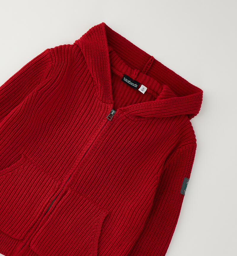 Felpa per bambino ROSSO-2267