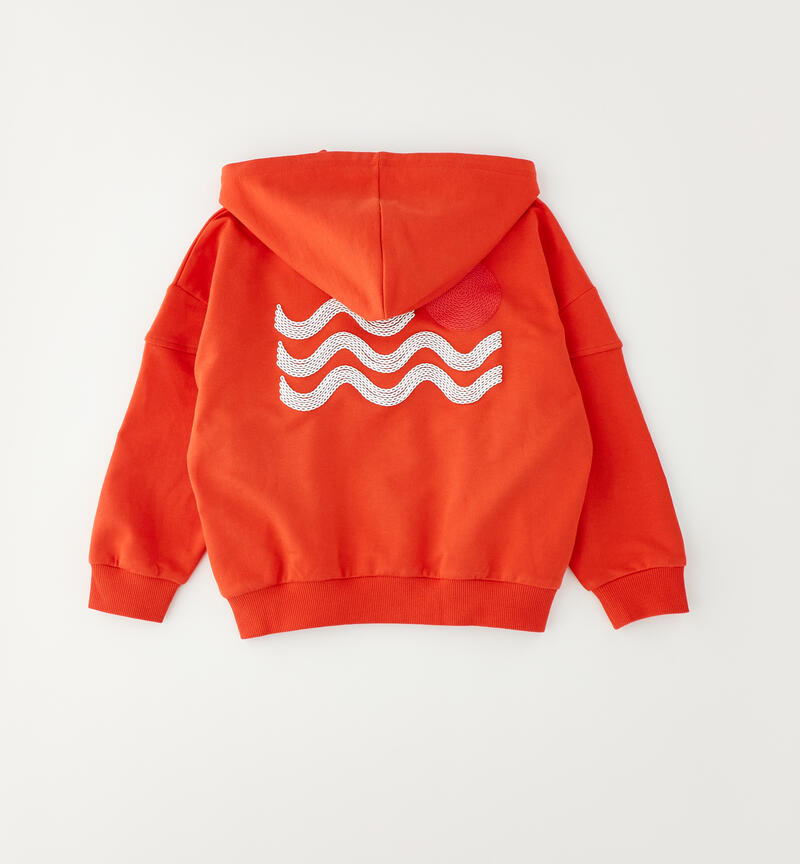 Felpa per bambino Sarabanda CORALLO-2232