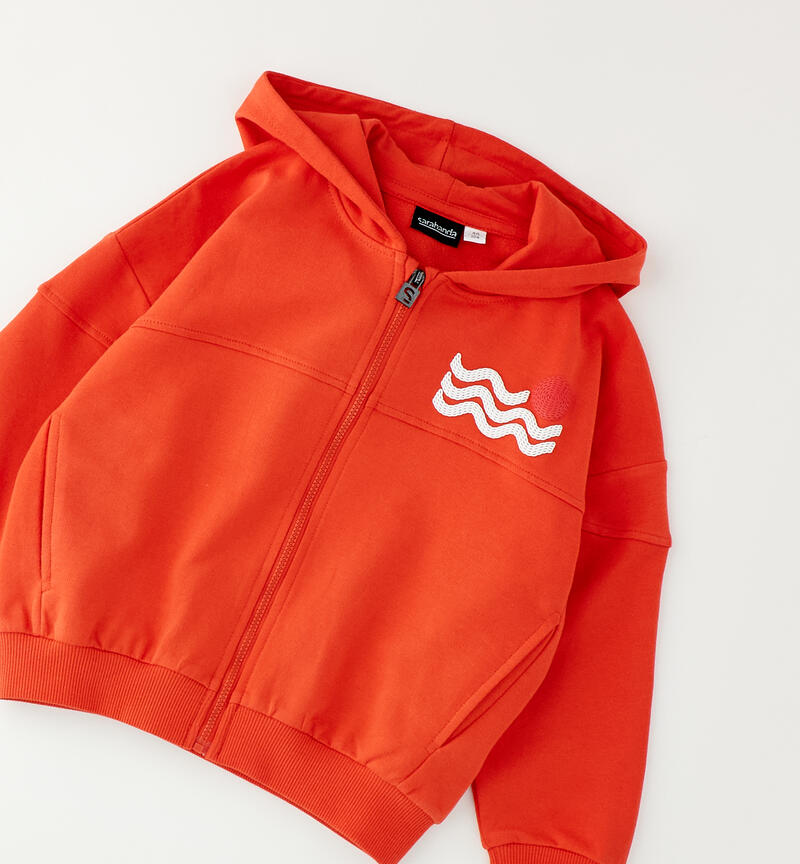 Felpa per bambino Sarabanda CORALLO-2232
