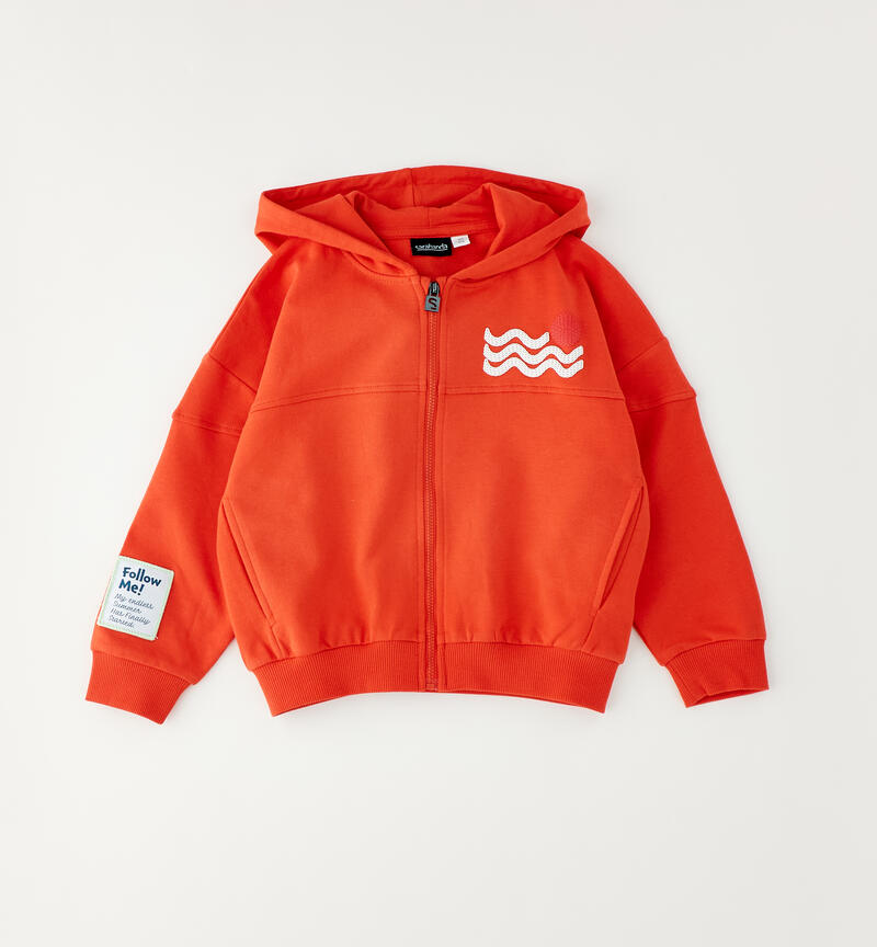 Felpa per bambino Sarabanda CORALLO-2232