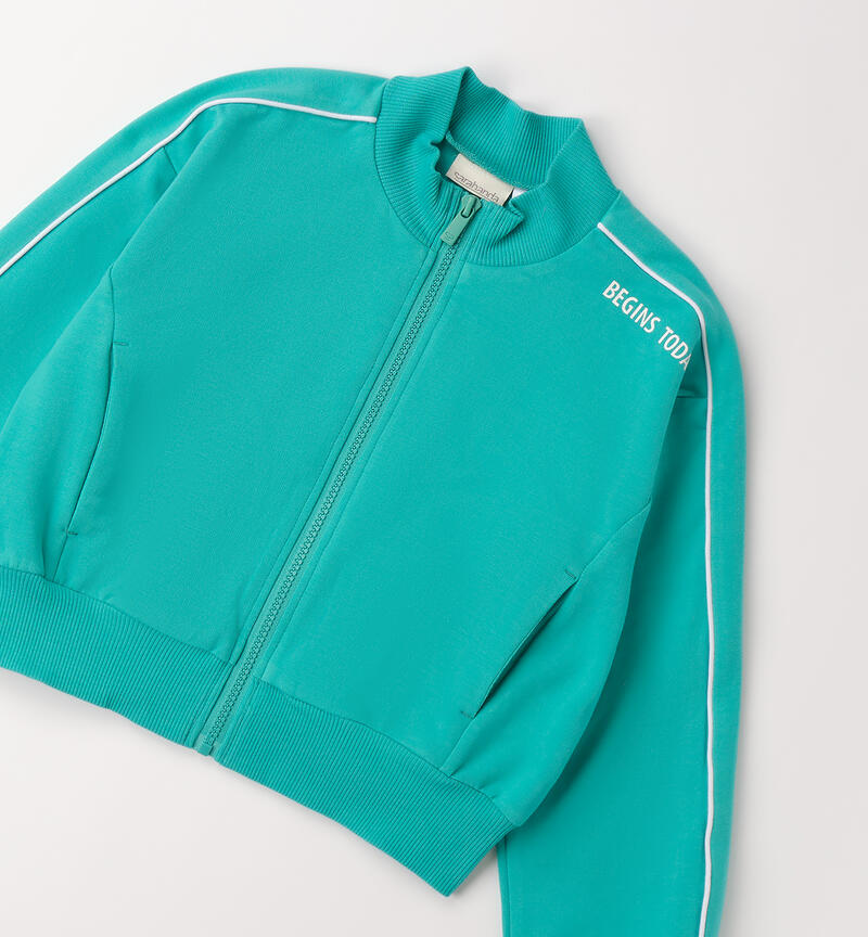 Sarabanda Girls' Sweatshirt VERDE-4452