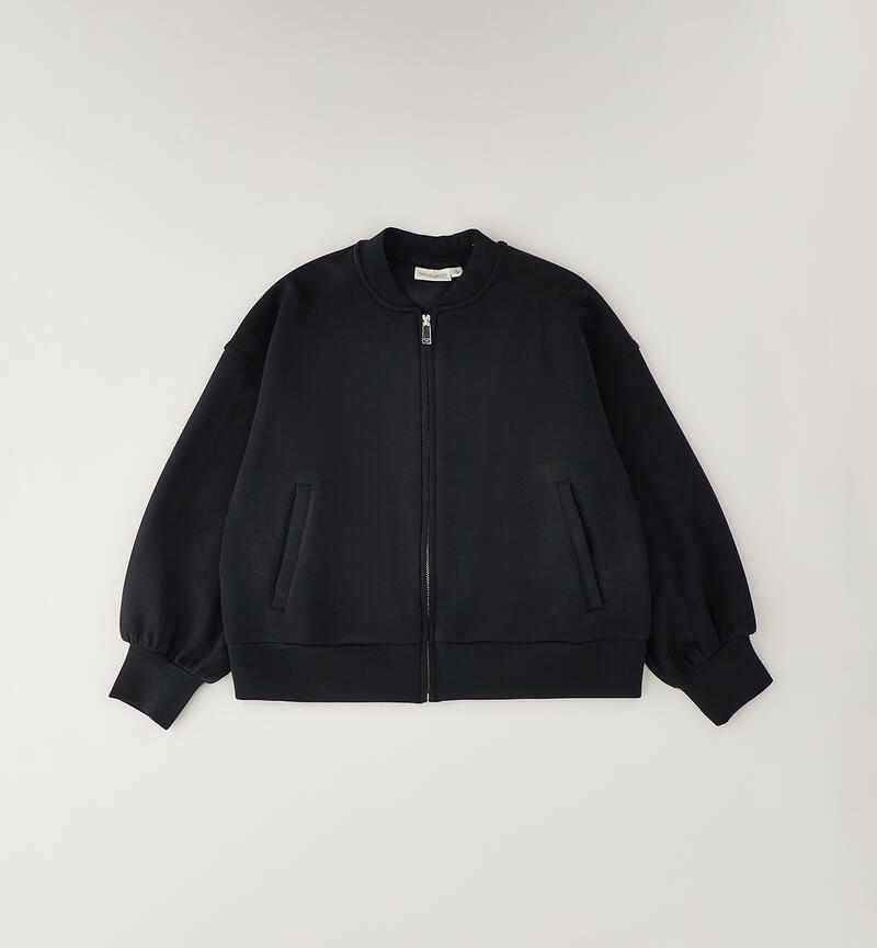 Sarabanda girl's sweatshirt NERO-0658