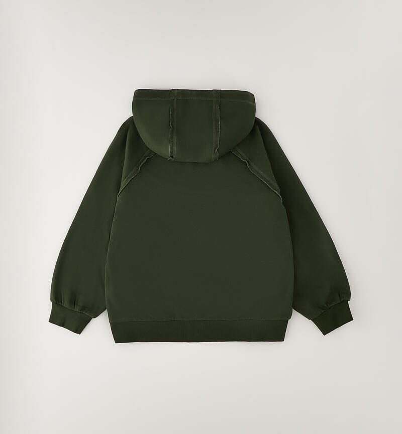 Sarabanda sweatshirt for boys VERDE MILITARE-5557