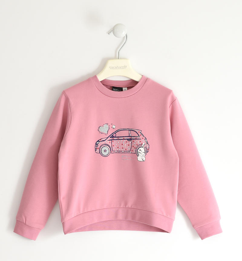 Felpa Sarabanda interpreta Fiat Nuova 500 da 9 mesi a 8 anni Sarabanda ORCHIDEA-2743