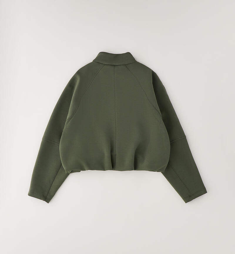 Felpa Sarabanda per ragazza VERDE MILITARE-5554