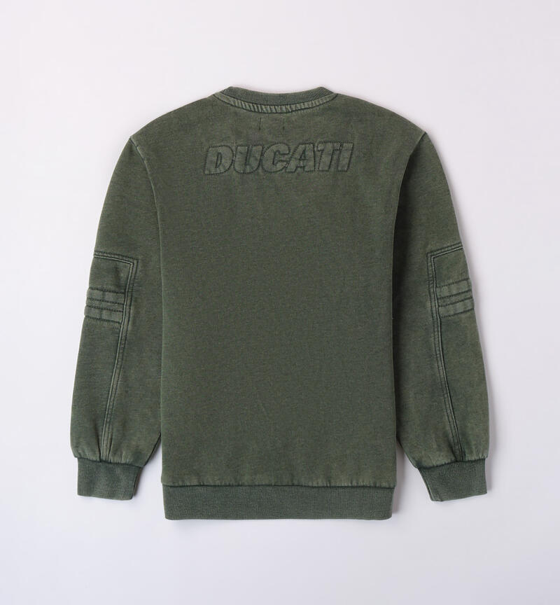 Felpa verde Ducati per ragazzo da 3 a 16 anni VERDE-4744