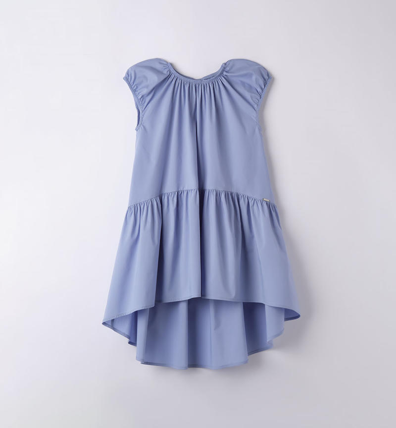 Sarabanda cool sky blue dress for girls from 8 to 16 years AVION-3621