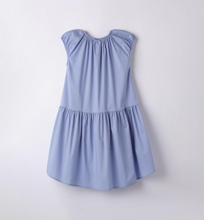 Sarabanda cool sky blue dress for girls from 8 to 16 years AVION-3621