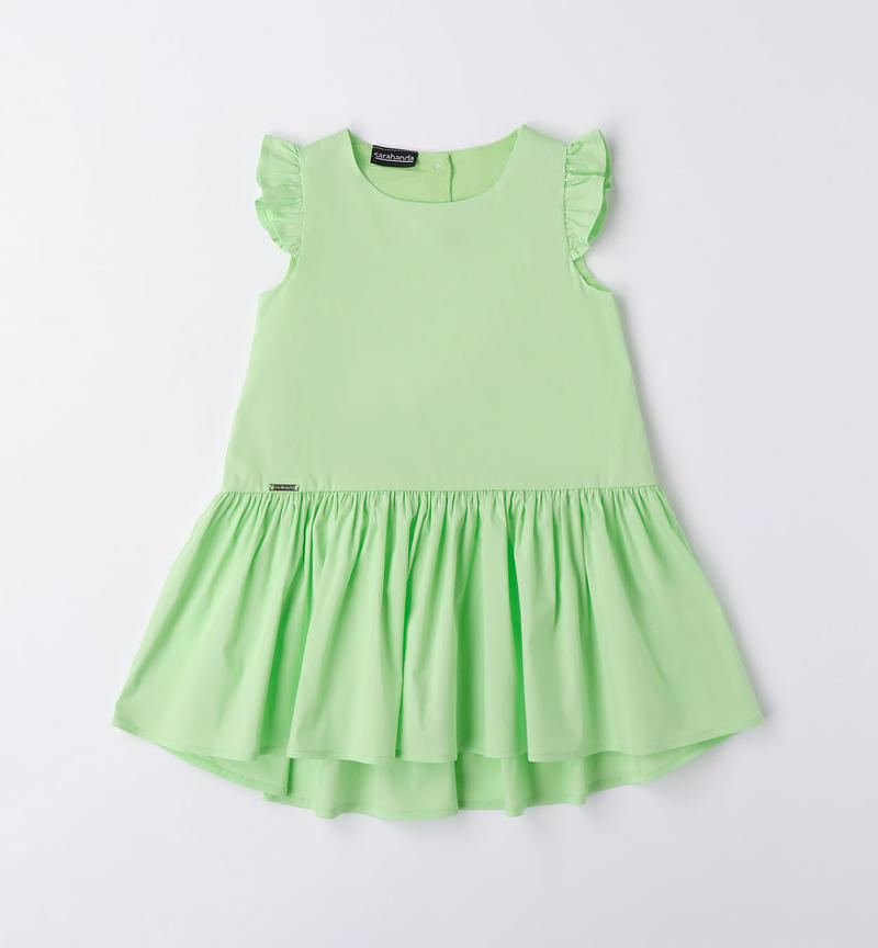 Sarabanda cool dress for girls from 9 months to 8 years MINT-5131