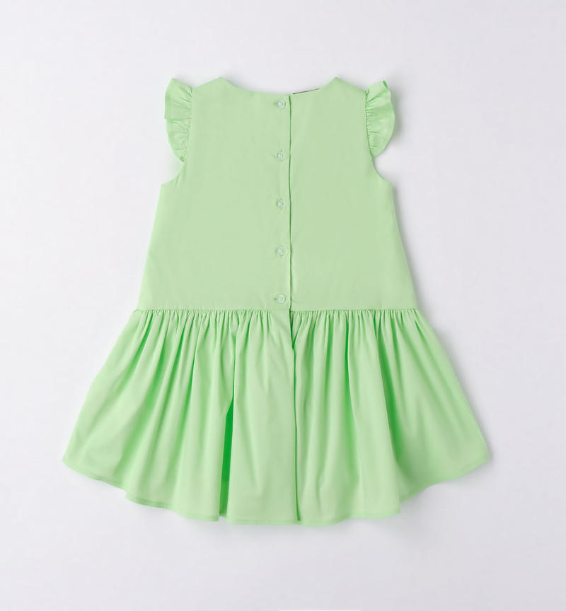 Sarabanda cool dress for girls from 9 months to 8 years MINT-5131