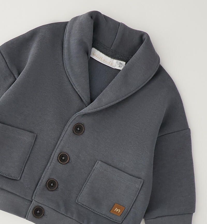 Minibanda children's jacket GRIGIO SCURO-0564