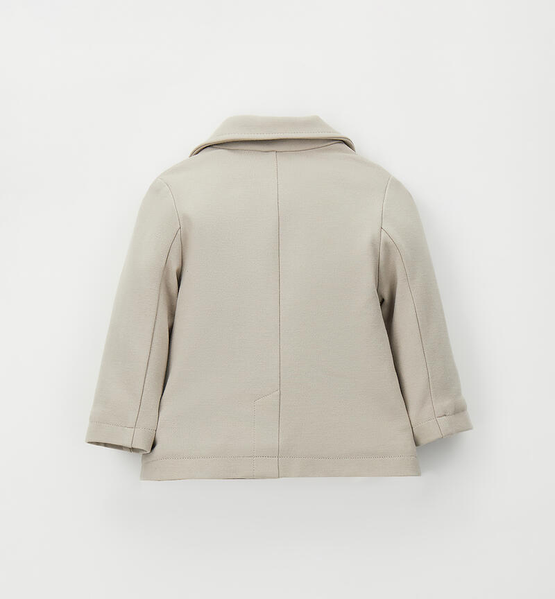 Giacca elegante neonato BEIGE SCURO-0445