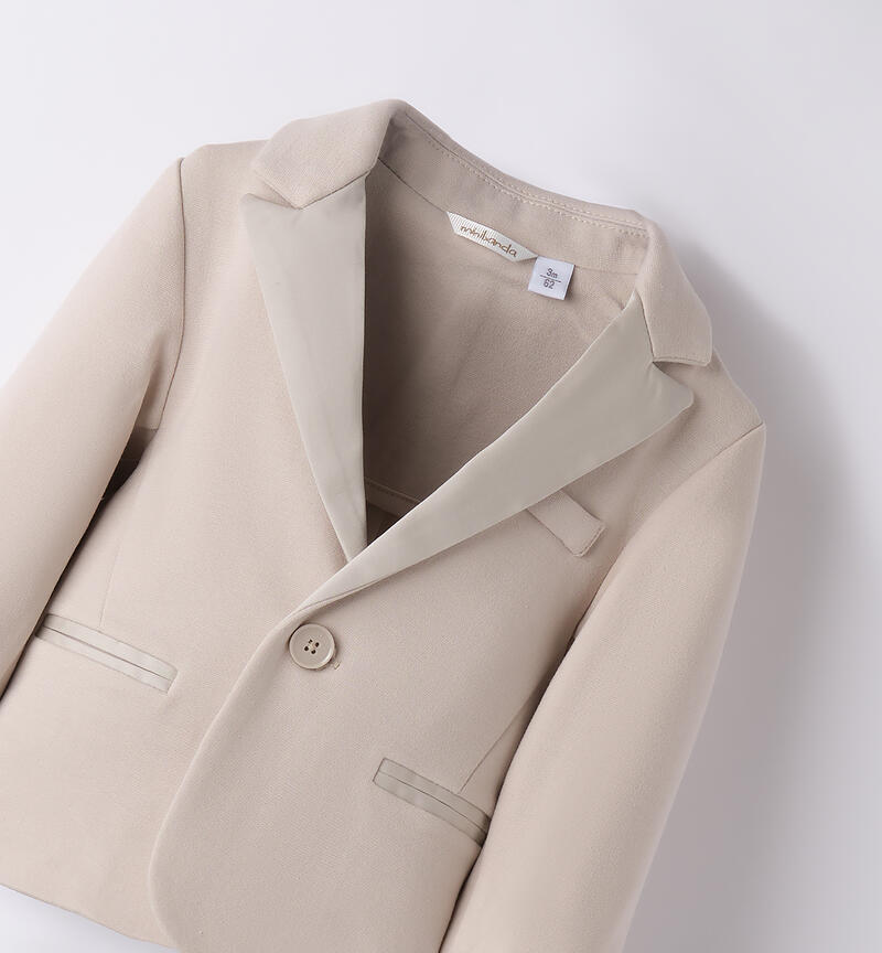 Giacca elegante neonato CRYSTAL GRAY-2911