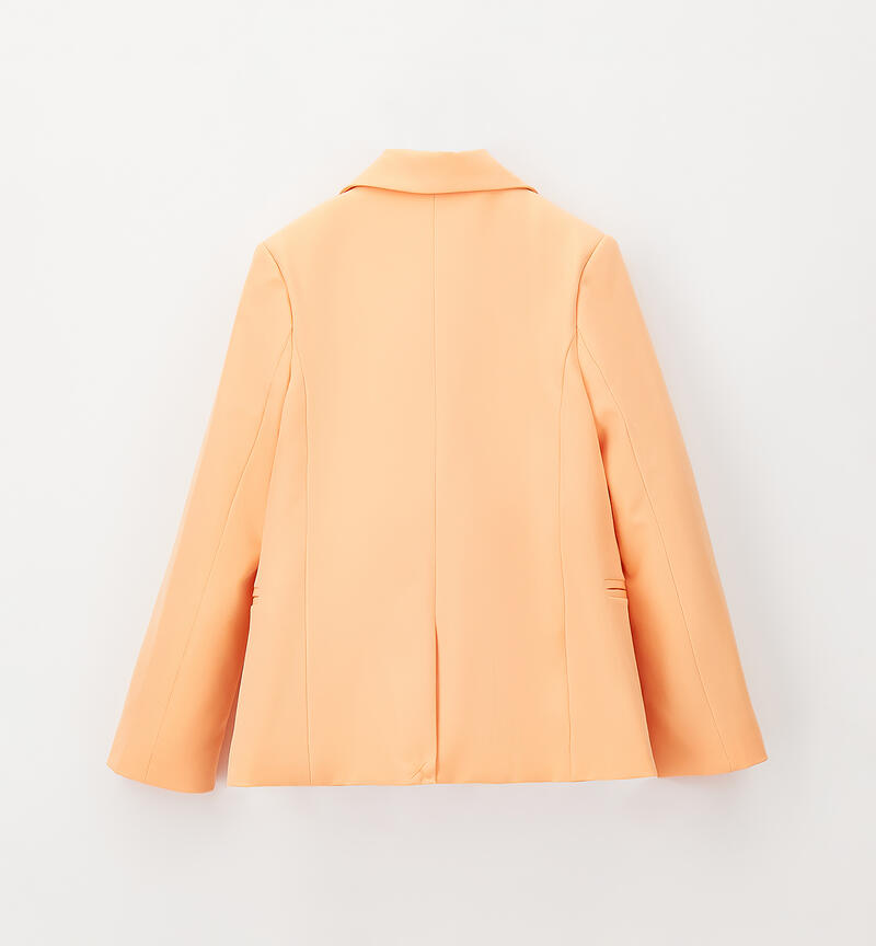 Elegant girl jacket ARANCIO-1932