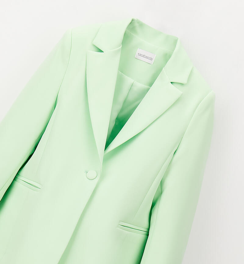Elegant girl jacket VERDE-5121
