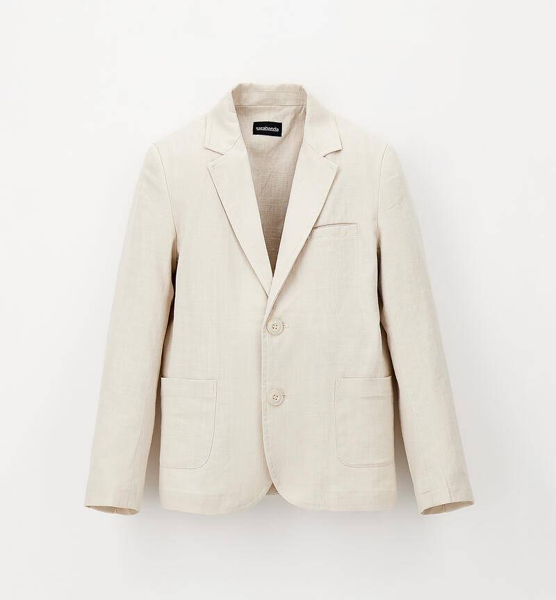 Giacca ragazzo elegante ECRU'-0432