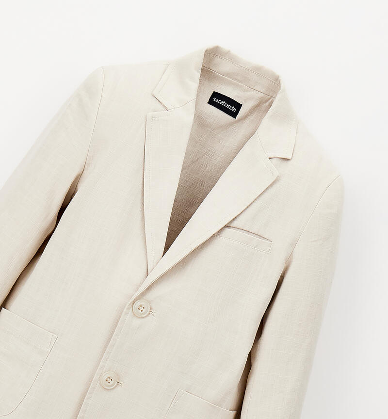 Giacca ragazzo elegante ECRU'-0432