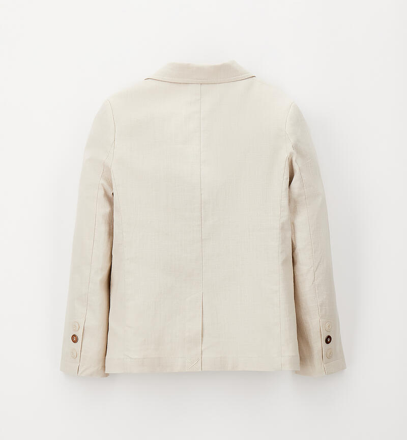 Giacca ragazzo elegante ECRU'-0432