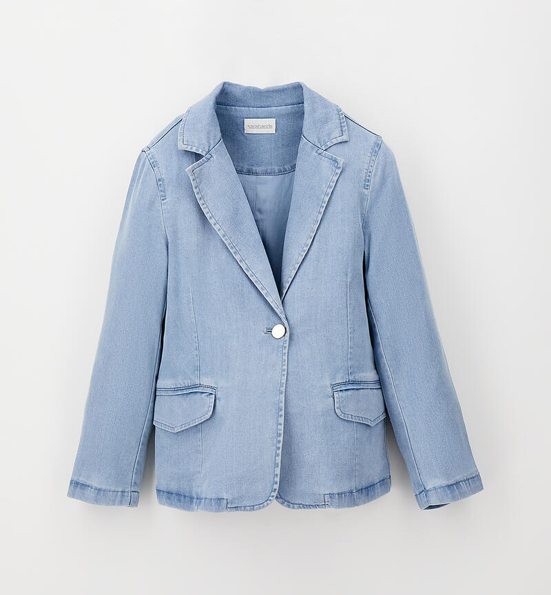 Giacca Sarabanda bambina WASH STONE BLEACH ROY ROGER'S -7027