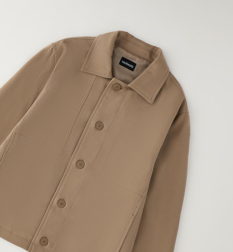 Giacchetto per ragazzo Sarabanda BEIGE-0414
