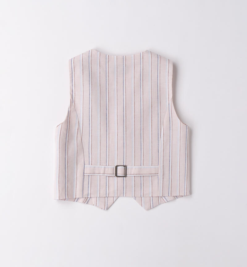 Gilet da bambino BEIGE-0172