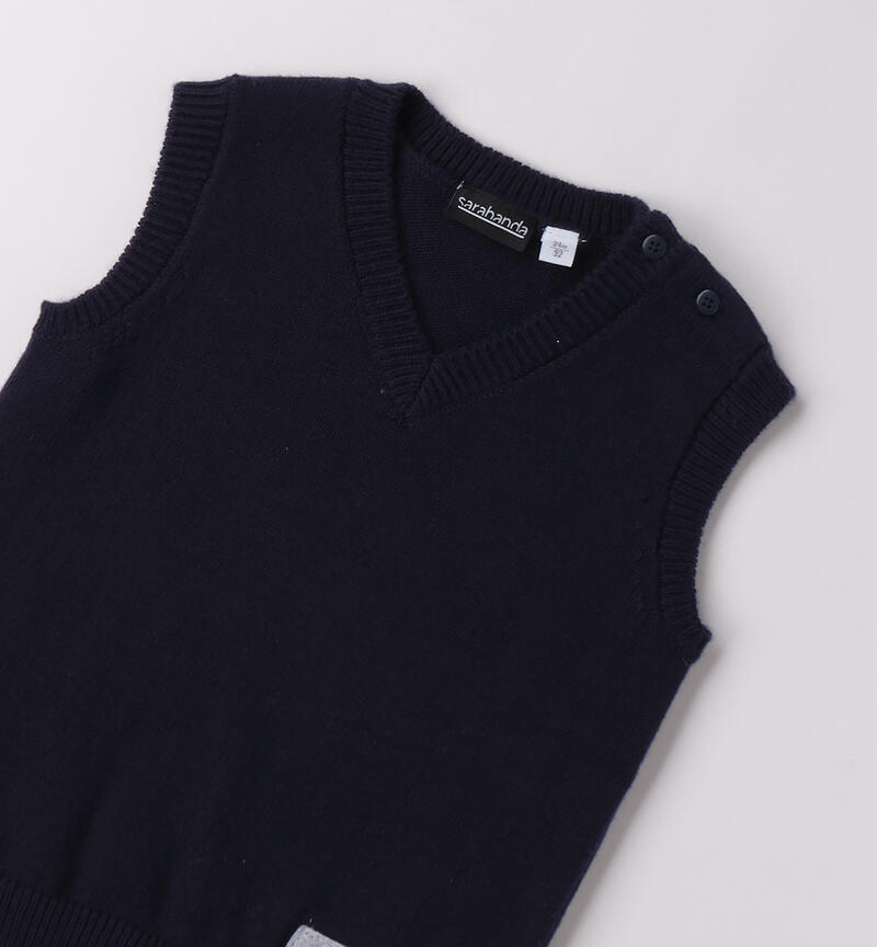 Gilet da bambino NAVY-3854
