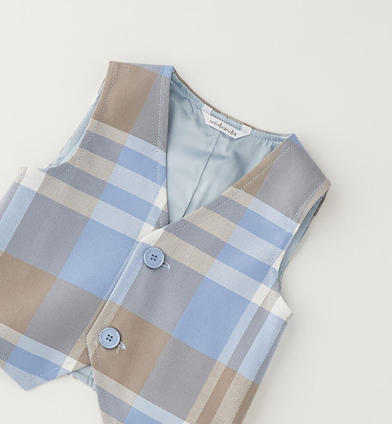 Gilet da neonato AVION/GRIGIO-3928