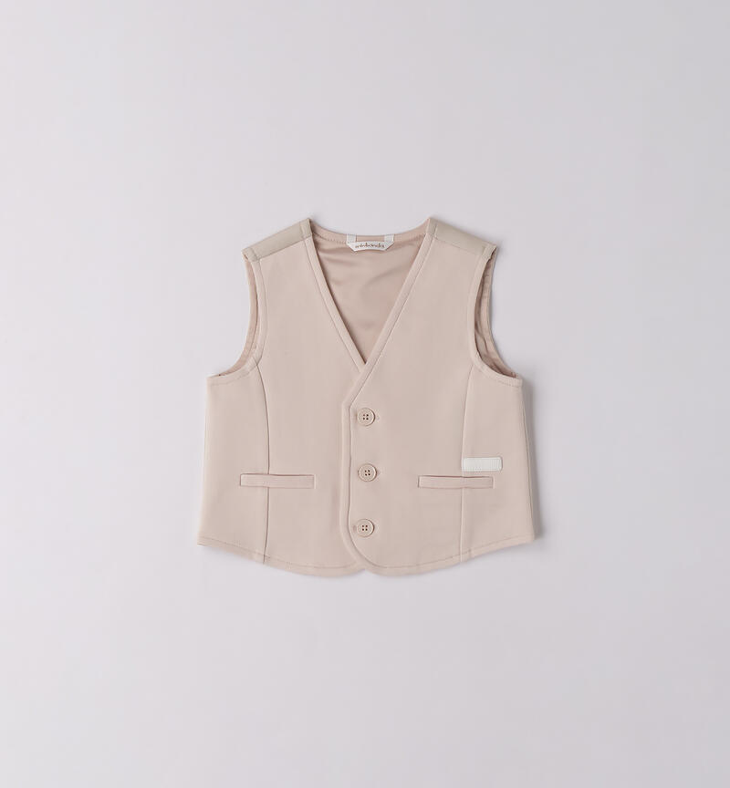 Gilet elegante neonato CRYSTAL GRAY-2911