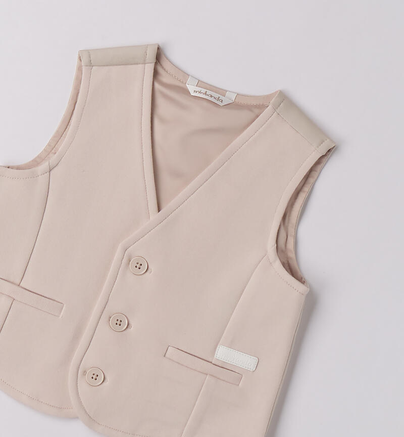 Gilet elegante neonato CRYSTAL GRAY-2911