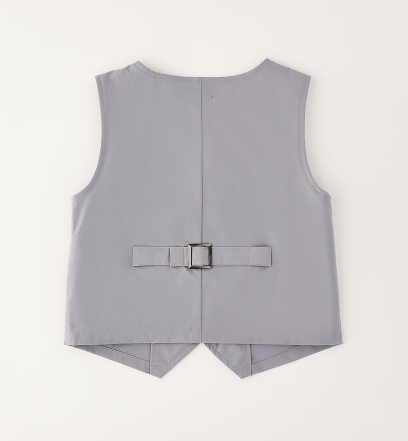 Elegant vest for boys GRIGIO-0519