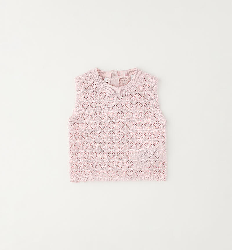 Gilet neonata Minibanda ROSA-2765