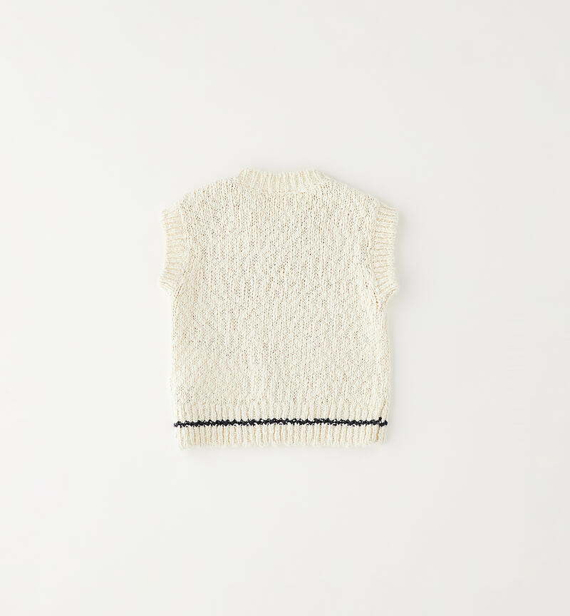 Minibanda baby vest BEIGE-0151
