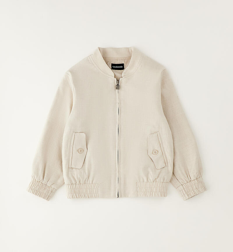 Sarabanda children's jacket BEIGE-0172