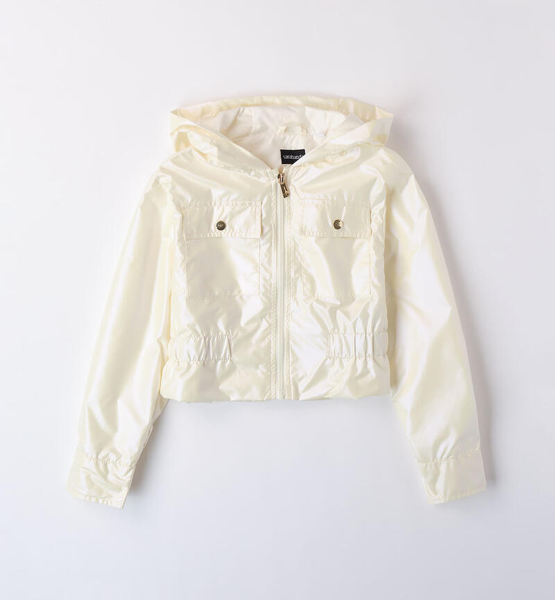 White jacket for girls PANNA-0112