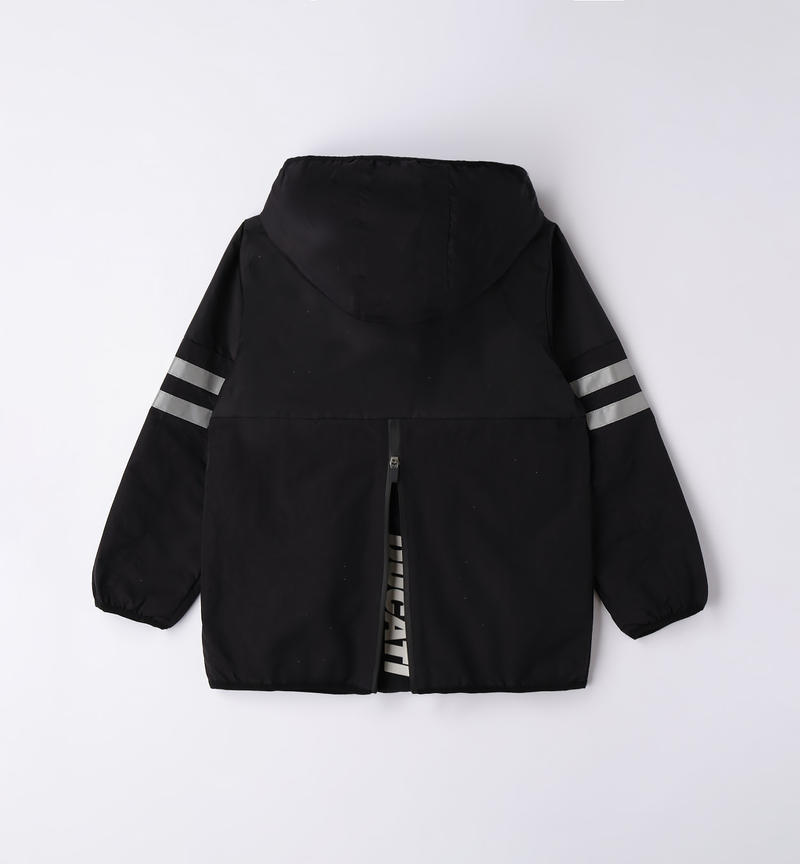 Ducati windbreaker for boys from 3 to 16 years NERO-0658
