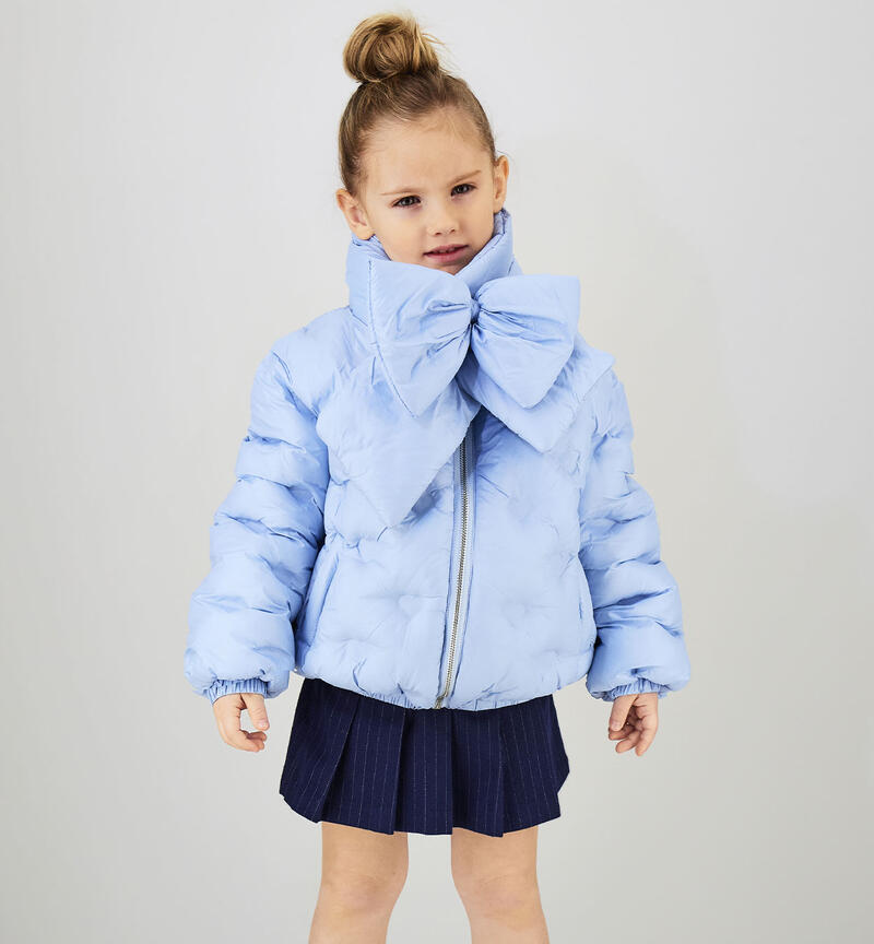 Girls' jacket with scarf CELESTE-3634