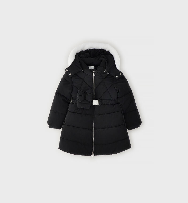 Giubbotto bambina Sarabanda NERO-0658