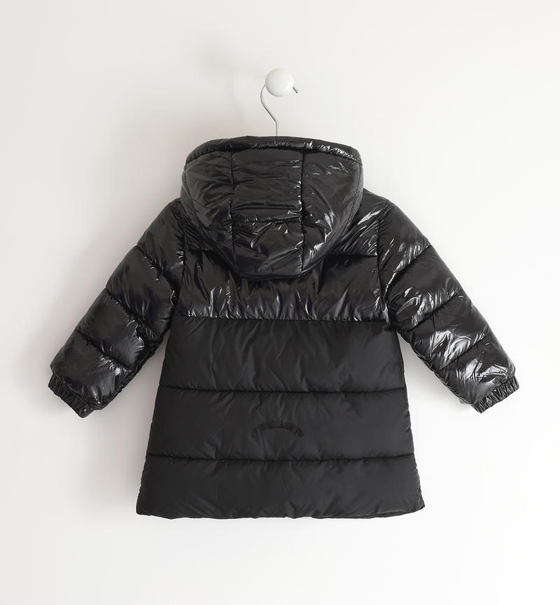 Giubbotto bambina shining bicolor da 9 mesi a 8 anni Sarabanda NERO-0658