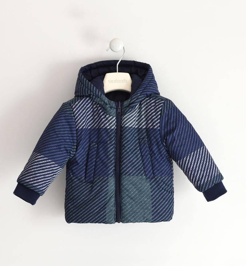 Sarabanda boy's 200 grammes reversible jacket from 9 months to 8 years NAVY-3854