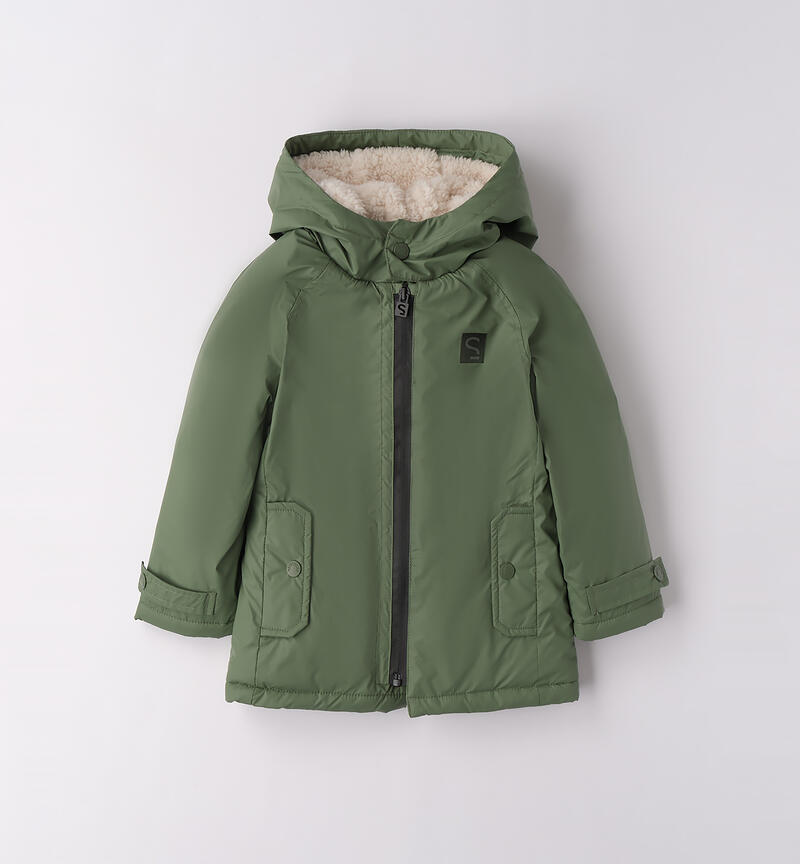 Giubbotto bambino Sarabanda VERDE SALVIA-4731