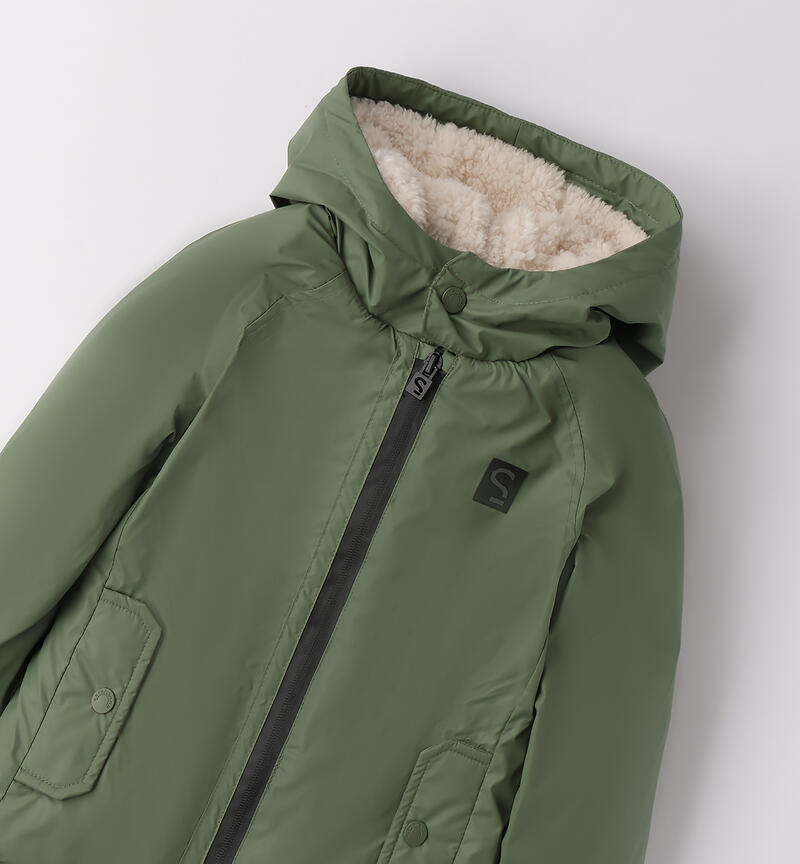 Giubbotto bambino Sarabanda VERDE SALVIA-4731