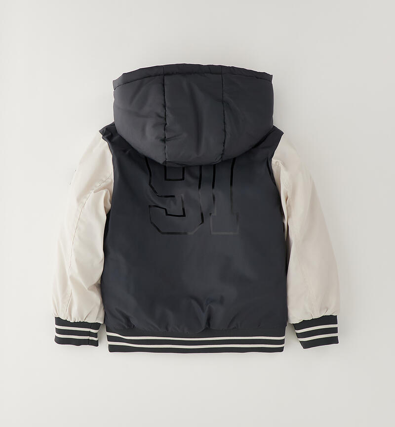 Giubbotto bomber per bambino GRIGIO-0567