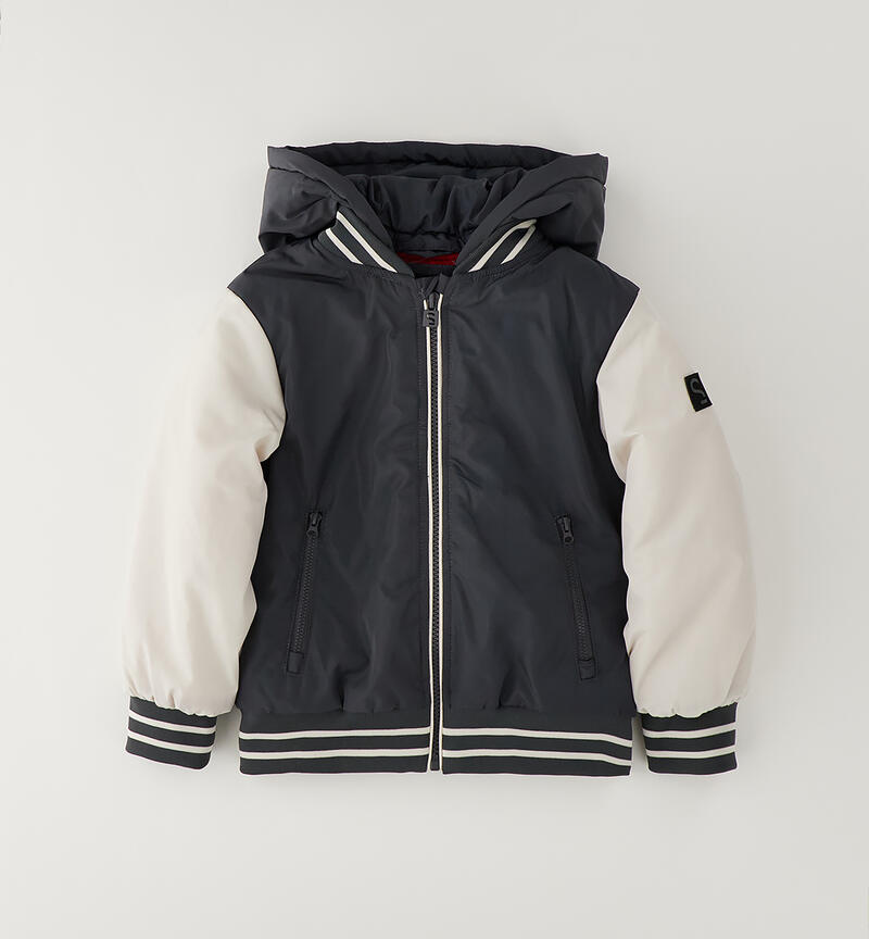 Giubbotto bomber per bambino GRIGIO-0567