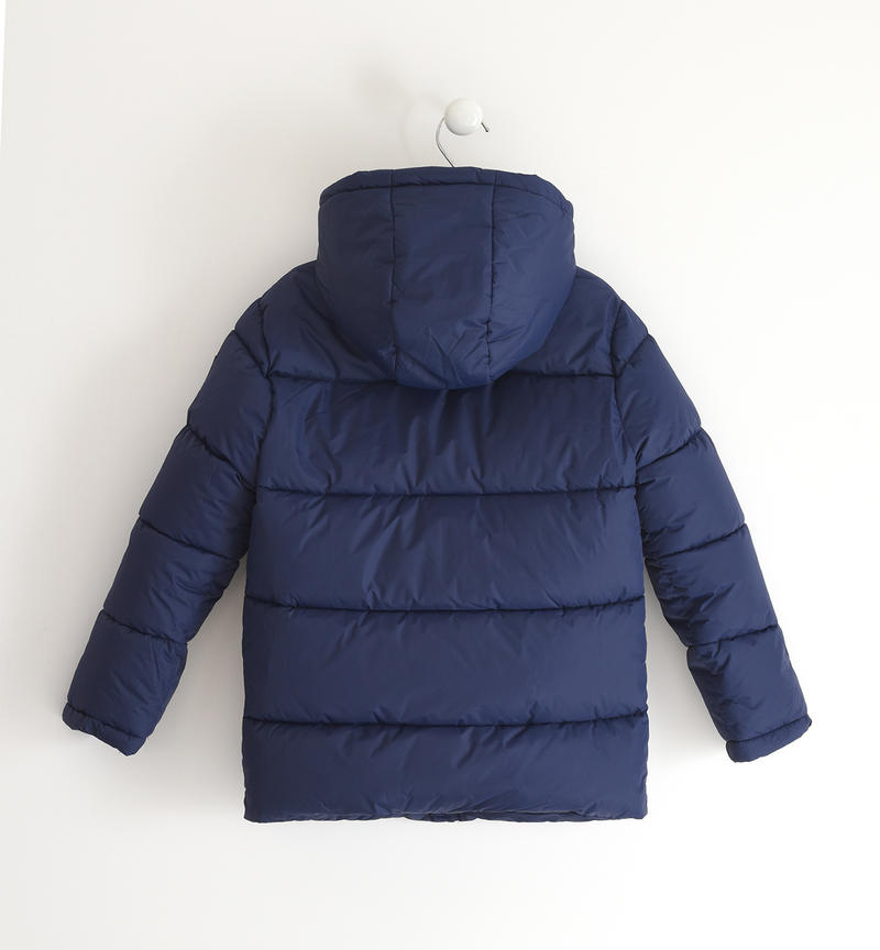 Giubbotto con cappuccio ragazzo da 8 a 16 anni Sarabanda NAVY-3854